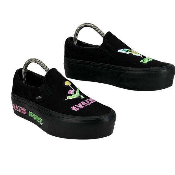 Vans Awaken Desire Glow In The Dark Women's SZ 7.5 Stackform Sneakers Slip On - Picture 5 of 10